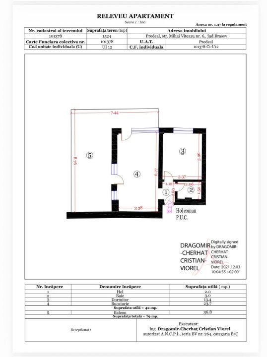 Apartament cu terasa de 37 mp in Aparthotel | Predeal |  0% Comision – fotografia 7 din 16