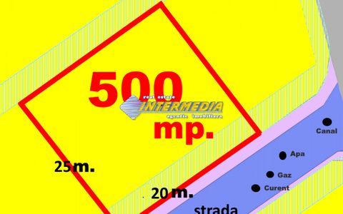 Teren Intravilan 500 mp. Latime 20 m. Zona Micesti-Apuseni PUZ toate utilitatile
