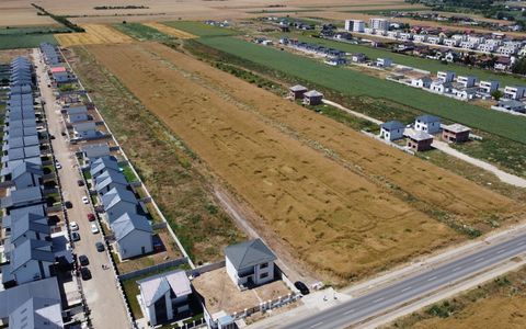 Teren Intravilan In Rate Com Berceni | utilitati: curent - gaz | #MG12