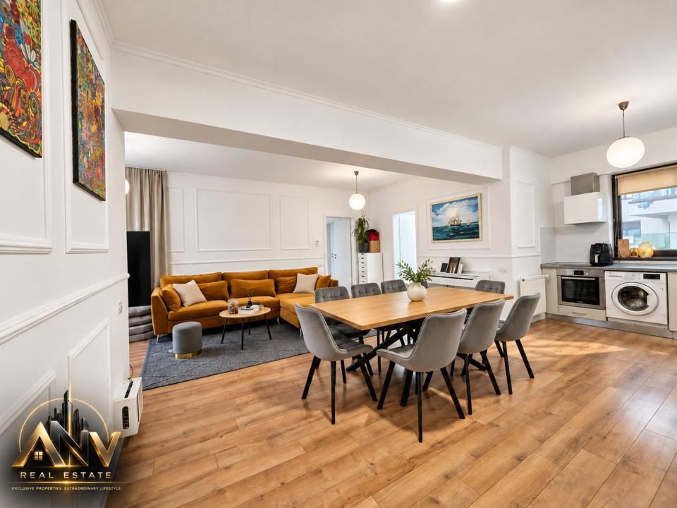 APARTAMENT 3 CAMERE 85MP | 2 LOCURI SUBTERAN | PIPERA | SCOALA AMERICANA – fotografia 8 din 19