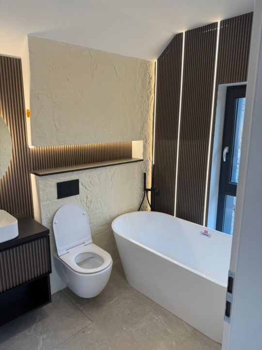 Ansamblu exclusivist! Casă FINISATA individuala, 165mp, teren 500mp, Popesti – fotografia 21 din 21