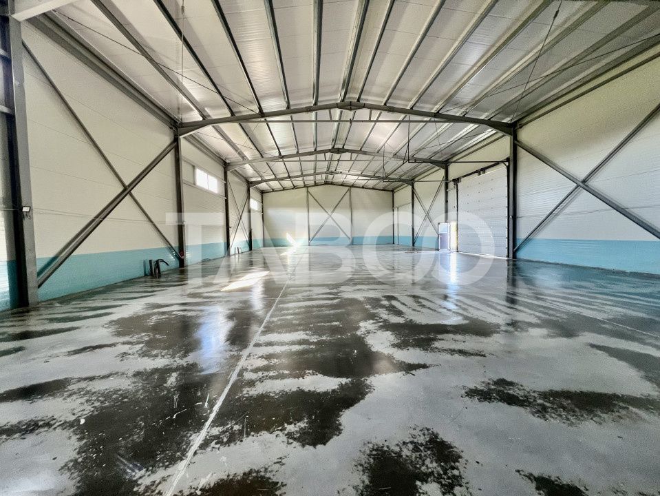Hala industriala de inchiriat 528 mp utili zona Vest a Sibiului – fotografia 3 din 9