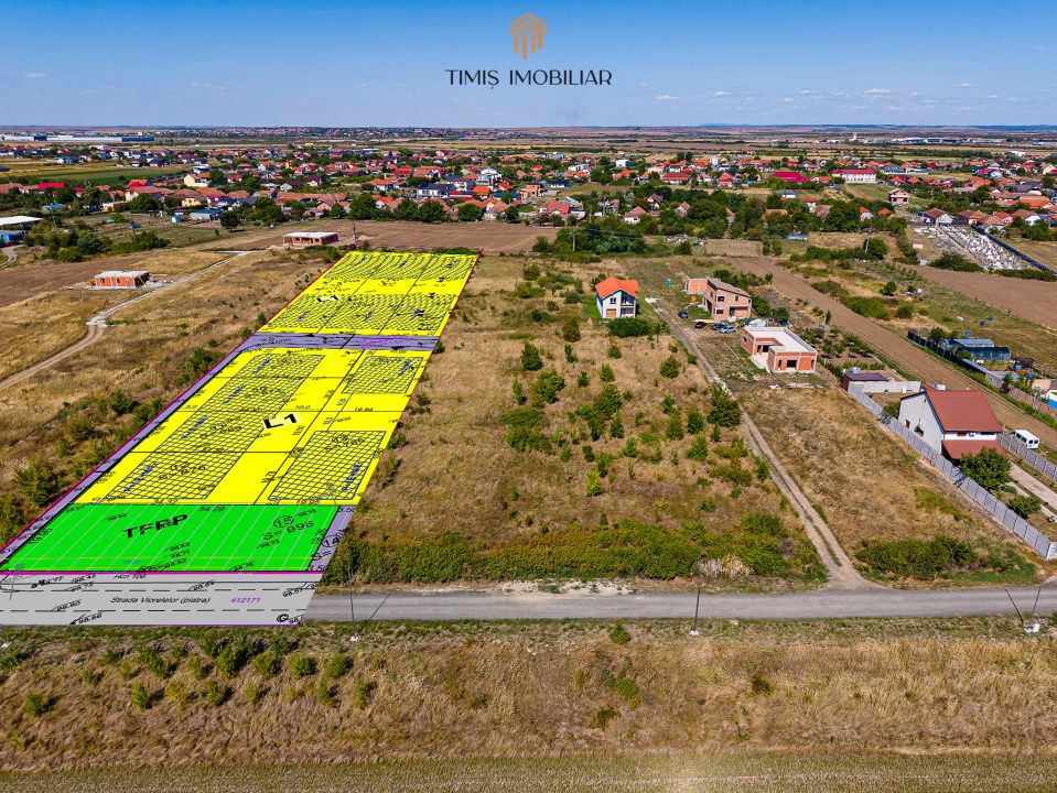 Teren 618 mp pentru casă sau duplex – Giarmata Vii | PUZ aprobat – fotografia 6 din 8