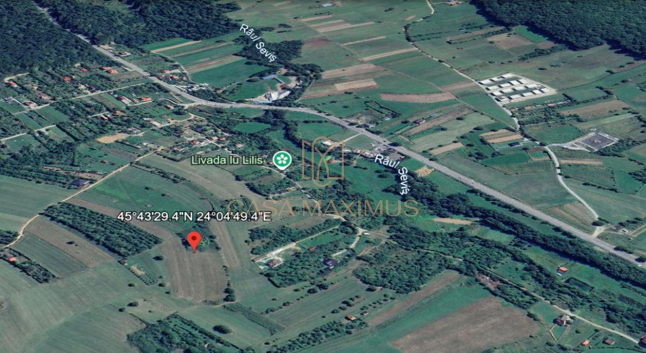 Teren intravilan 6.600 mp Tropinii Noi Rășinari –70 €/mp – PRIVELIȘTE PANORAMICĂ – fotografia 3 din 6