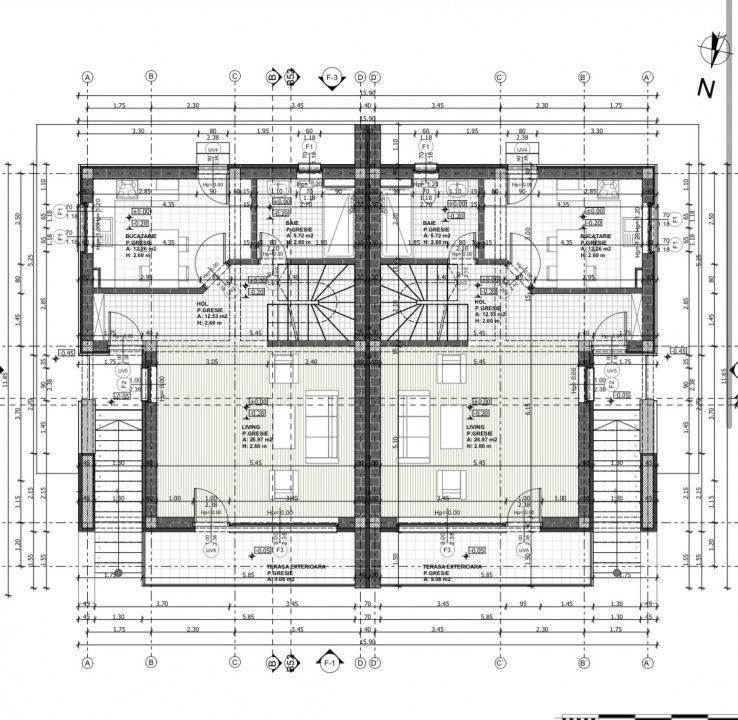 Casă în ansamblu rezidențial, 190 mp utili, teren 500 mp, Calea Turzii – fotografia 7 din 9
