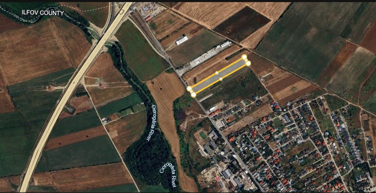 Teren intravilan 20.000 mp | DJ 602 la stradă | 55 ml deschidere | Ciorogârla – fotografia 1 din 5