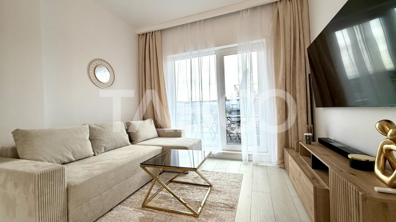 Penthouse panoramic de vanzare la cheie cu terasa de 40 mp Floresti – fotografia 8 din 13
