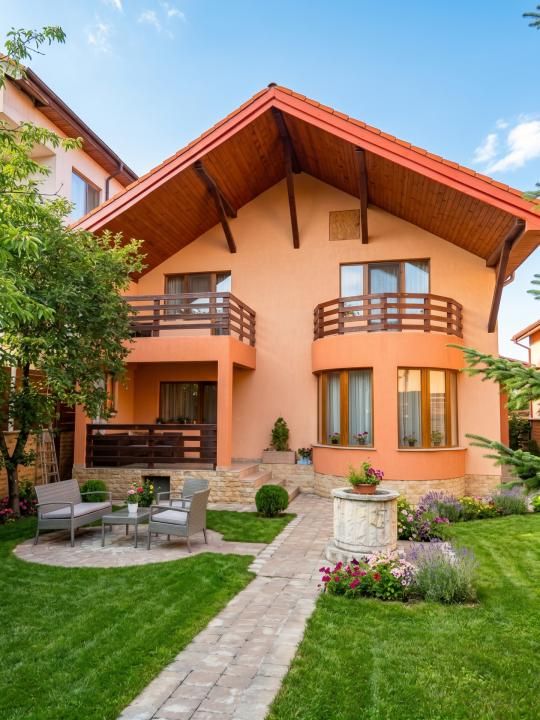 Casă individuală cu 6 camere, 2 garaje și grădină amenajată – Bună Ziua – fotografia 1 din 7