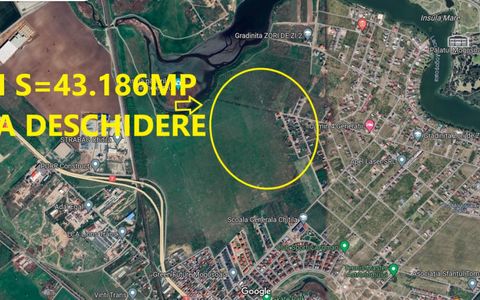 Teren 43.186 mp-Mogosoaia-Livezilor-pretabil investitie proiect