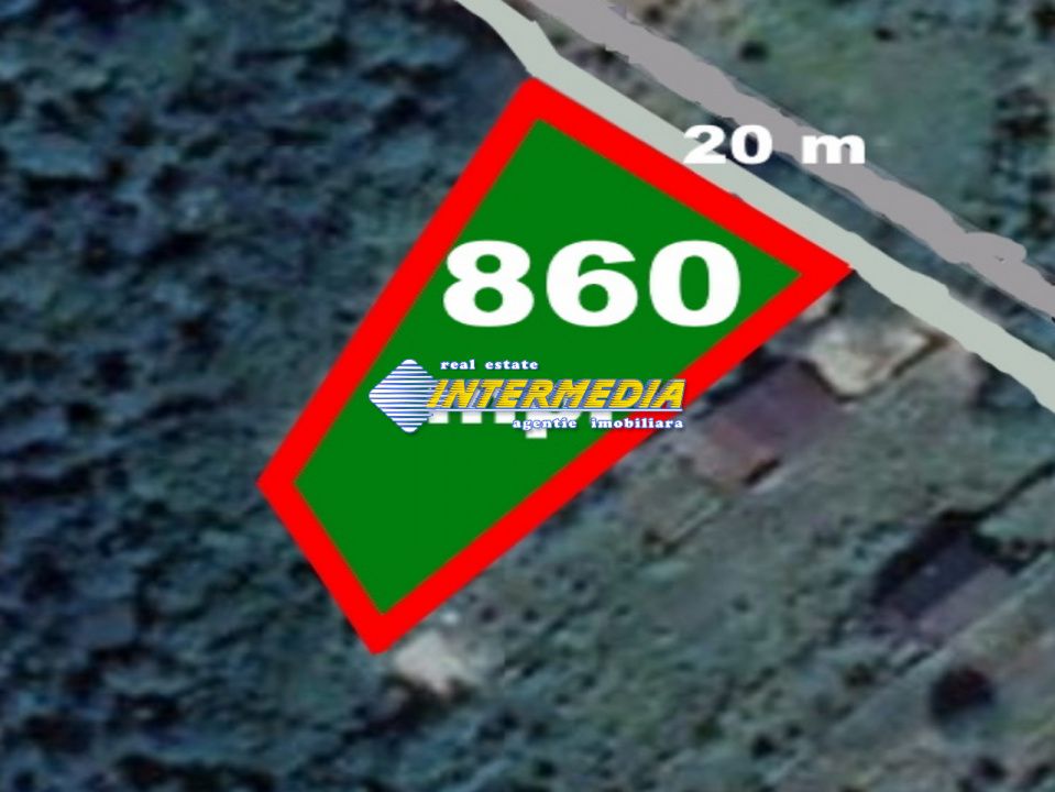 Teren Intravilan | 850 mp. | Alba Micesti | Apa Curent | Gaz | Panoramic – fotografia 1 din 9