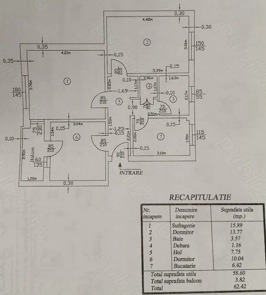 Apartament 3 camere | Ultracentral – Bd. I.C. Brătianu | Mobilat & Utilat – fotografia 9 din 9