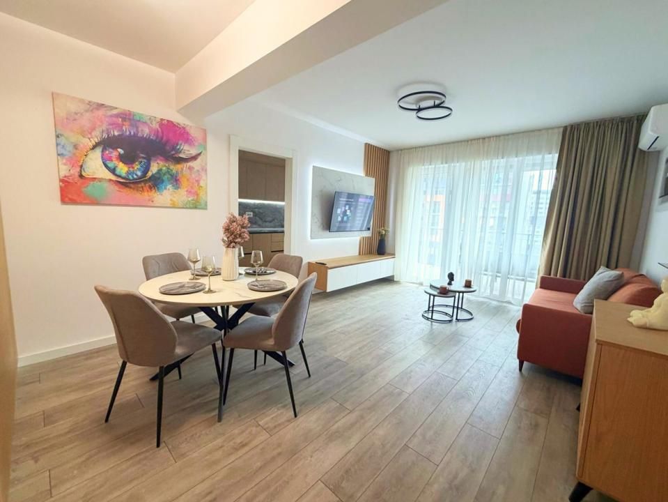 Apartament cu 2 camere de vanzare in Oradea, bloc nou Iosia, mobilat si utilat – fotografia 1 din 8