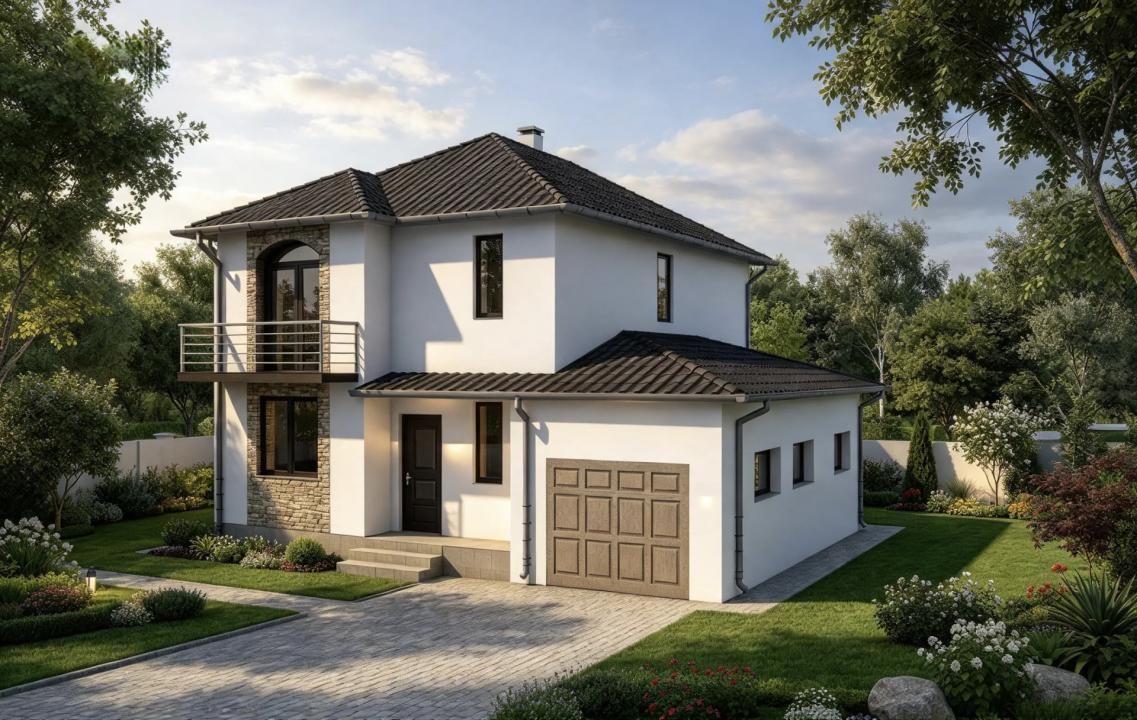 Casă individuală de vânzare în Cisnădie – Teren 480 mp – fotografia 2 din 10