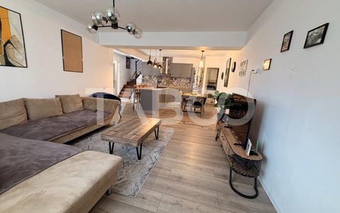 Casa individuala moderna de vanzare cu 5 camere 2 bai teren Sura Mare