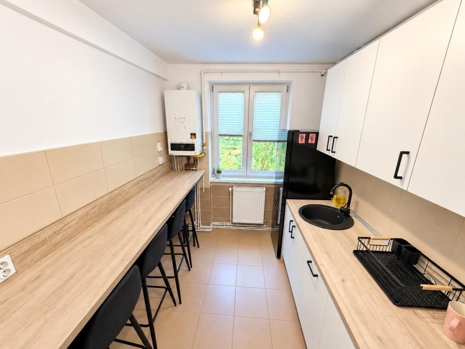 Apartament semidecomandat de 58 mp | Parter | Renovat | Disponibil imediat – fotografia 2 din 9