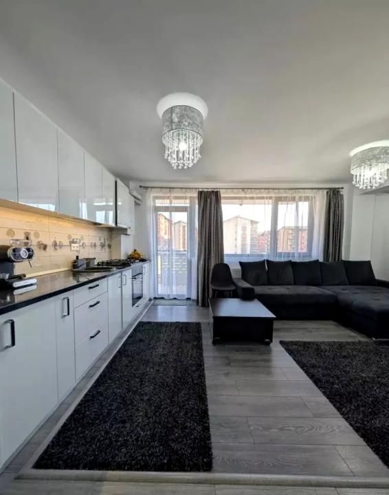 Apartament 3 camere, 58mp+2balcoane, mobilat complet, zona Stejarului! – fotografia 2 din 6