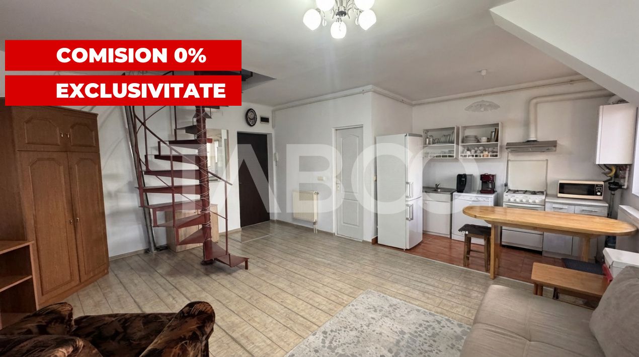 Apartament 3 camere mobilat utilat 65mp 2 BAI COMISION 0% Valea Aurie – fotografia 5 din 8