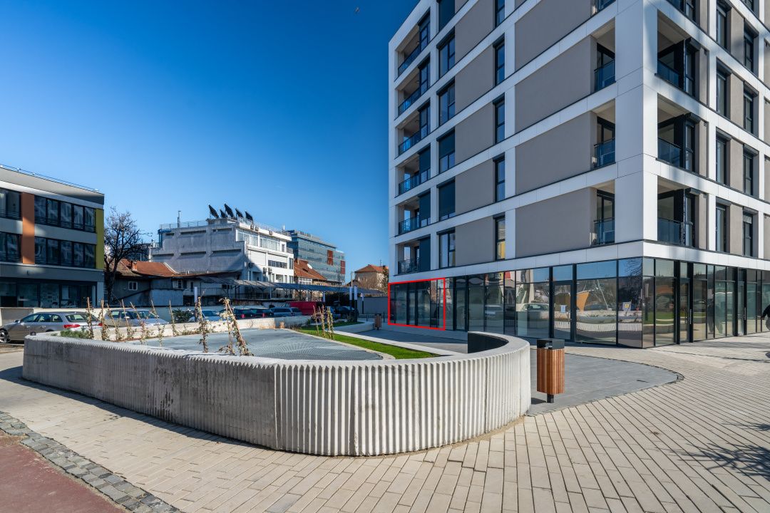 Spațiu Premium Vitrat 88 mp – Nord One, zona Piața 700 – fotografia 15 din 16
