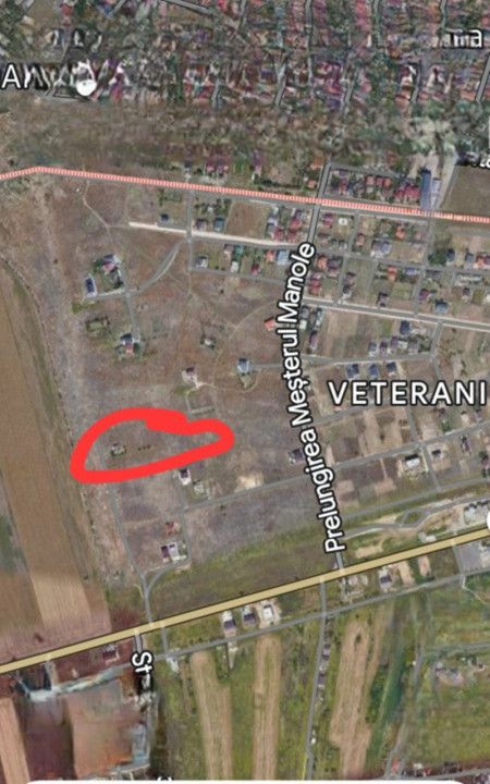 Teren de vânzare – Constanța, Zona Veterani | 1000 mp | Deschidere dublă – fotografia 3 din 3