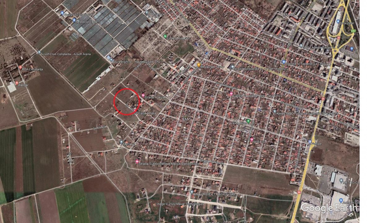 Teren de vanzare in Constanta zona Km 5 - Vila Cucoanei – fotografia 1 din 1