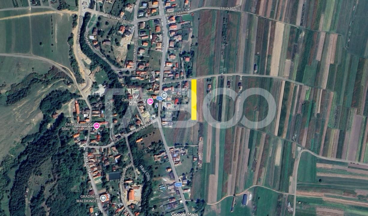 Oportunitate investitie Teren de vanzare 2021 mp Gura Raului Sibiu – fotografia 2 din 3