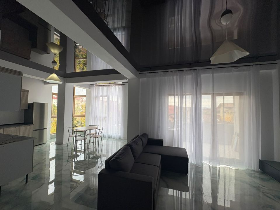 Apartament modern cu terasă, 70 mp, Kristal Residence, Șelimbăr, 500 €/lună – fotografia 1 din 7