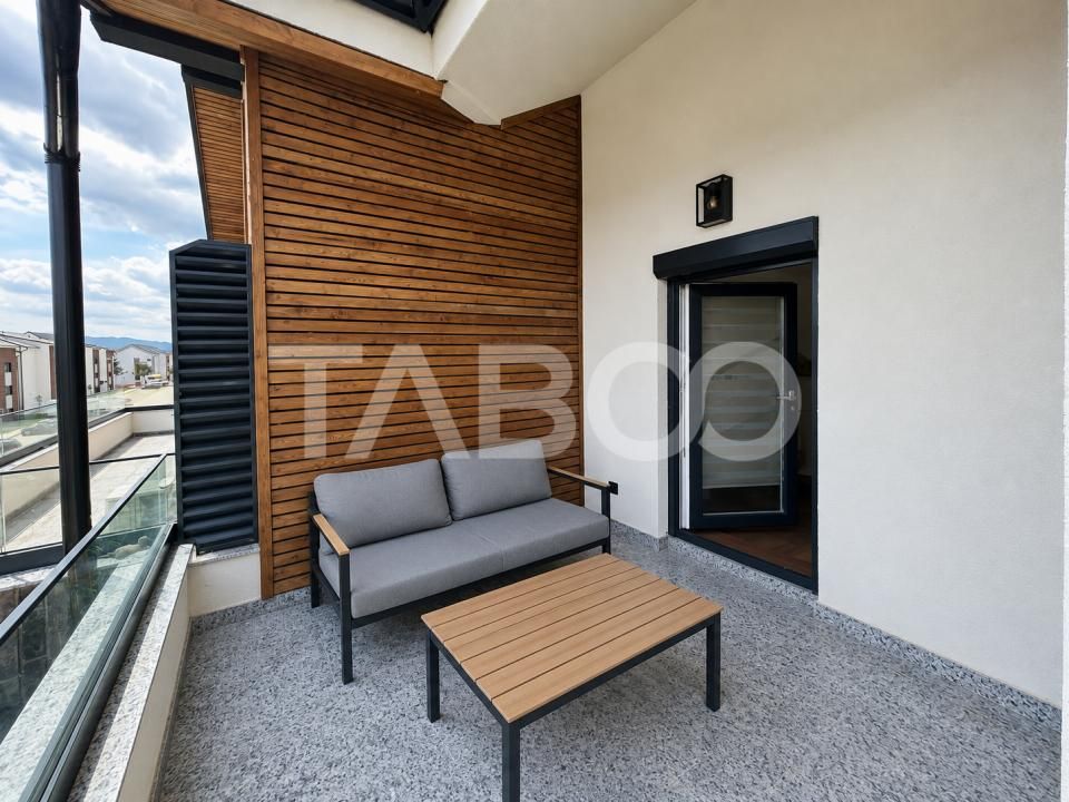 Penthouse cu design spectaculos si terasa de vanzare DaVinci Cristian – fotografia 4 din 17