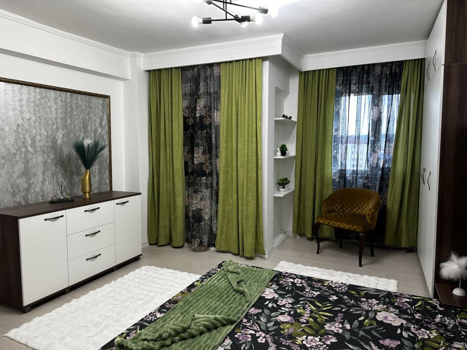 Apartament 2 camere Deco 57 mp. 2 Balcoane Boxa Finisat Mobilat SubStadion – fotografia 14 din 57