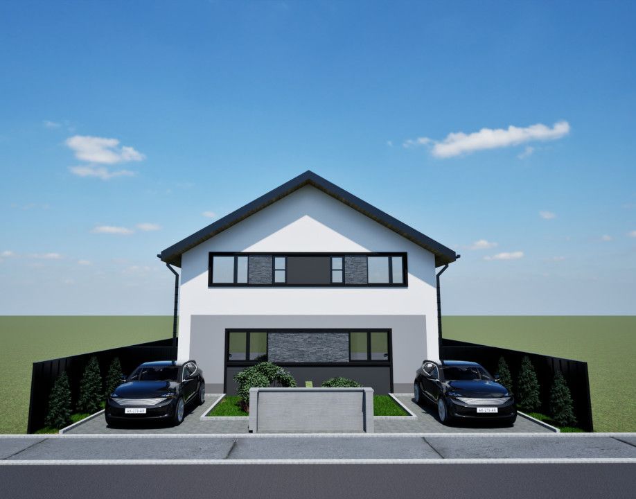 Duplex, 94mp utili, 360mp teren, 4 camere,curent trifazic-Giarmata-vii – fotografia 18 din 18