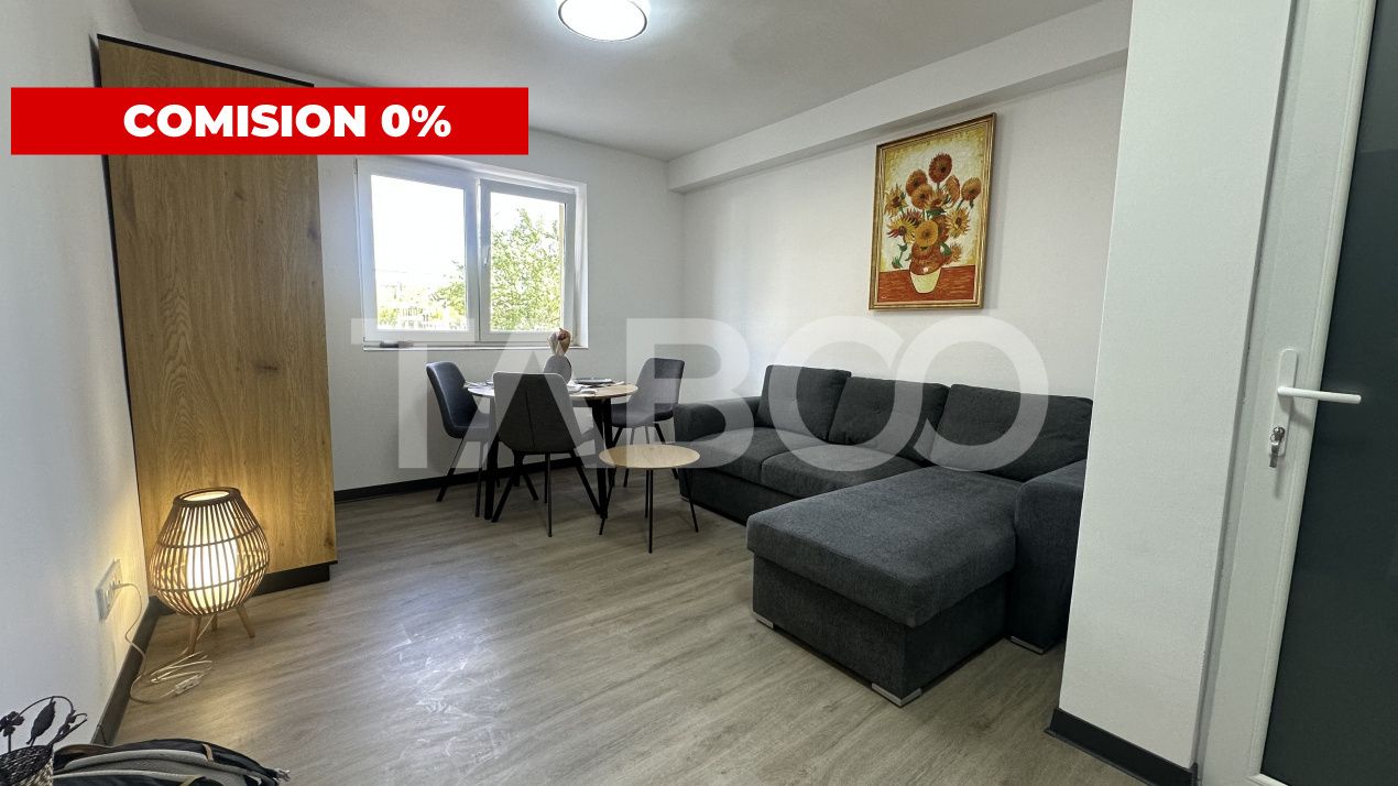 Garsoniera renovata loc de parcare Comision 0 zona Vasile Aaron Sibiu – fotografia 1 din 7