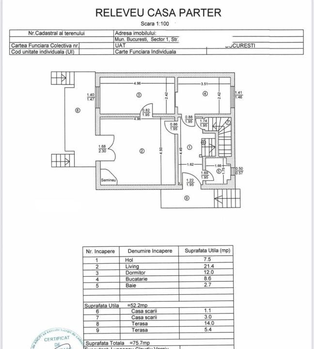 Vila Gara de Nord - Calea Plevnei | Teren 212 mp | Renovata 2020 | – fotografia 7 din 30