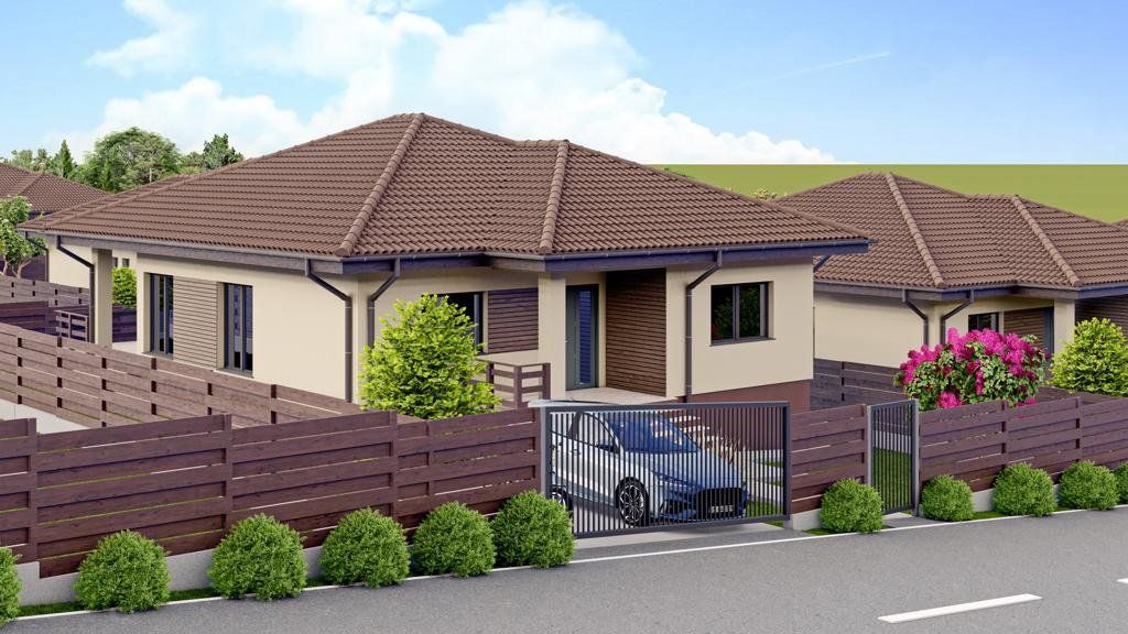 Casă pe un nivel, stil mediteranean, teren 450 mp — Valea Lupului, Iași – fotografia 4 din 10