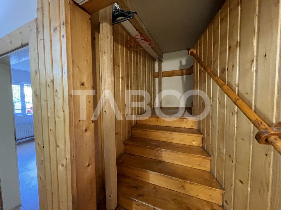 Apartament decomandat 93 utili curte proprie pivnita Sub Arini Sibiu – fotografia 17 din 20