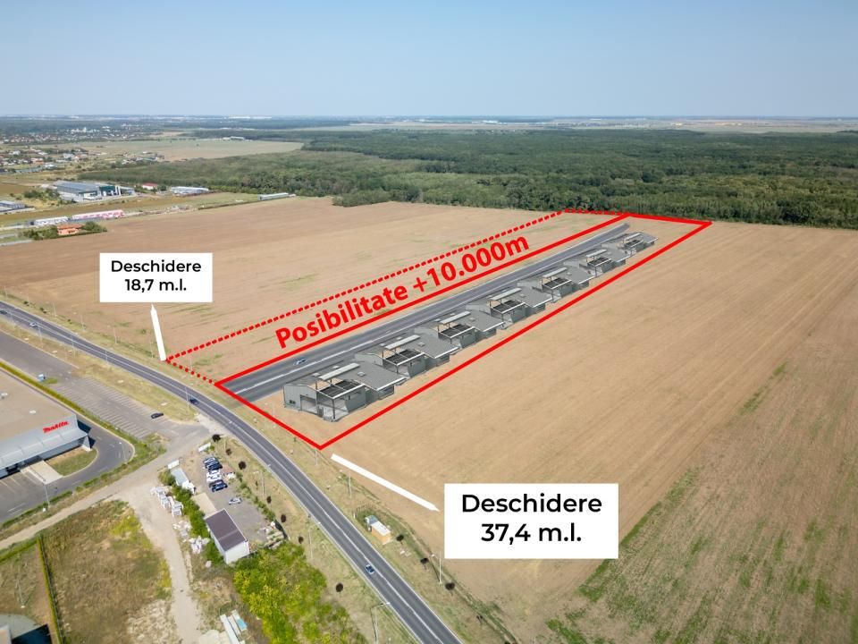 Teren Vanzare Intravilan Branesti investitie Zona Industriala Makita – fotografia 1 din 35