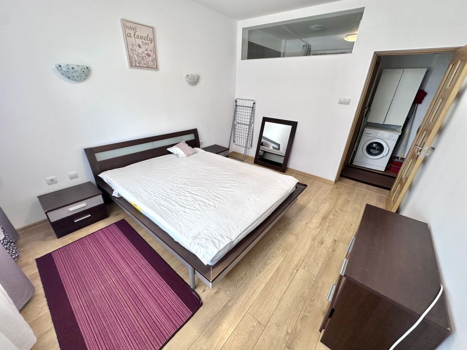 Apartament 2 Camere CENTRU Bloc Nou de Inchiriat Balcon MOBILAT Parcare – fotografia 9 din 14