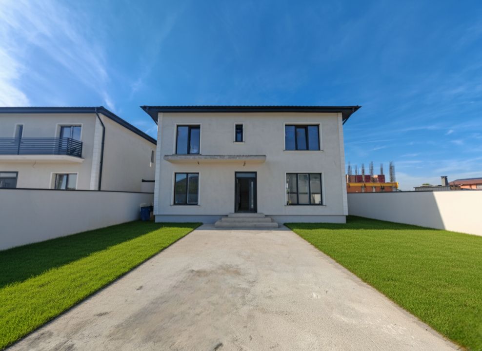 Vile individuale P+1+Pod în Tunari, 5 camere, pompă de căldură – fotografia 1 din 17