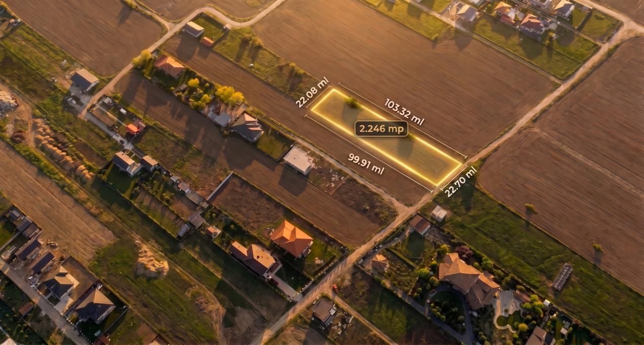 Oportunitate de Investiție și Dezvoltare Rezidențială: Teren 2.246mp, Snagov-A3 – fotografia 3 din 16