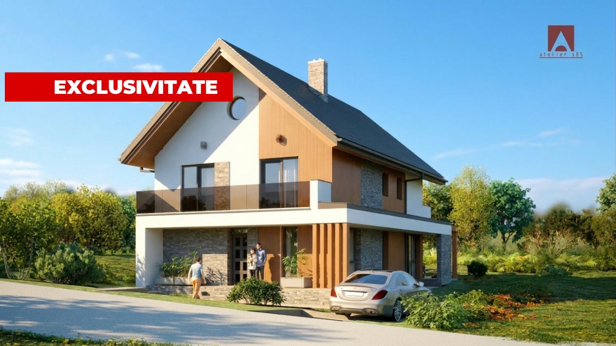 CASĂ INDIVIDUALĂ 150 MP | TEREN 600 MP | ZONA PROFI CHINTENI – fotografia 1 din 8