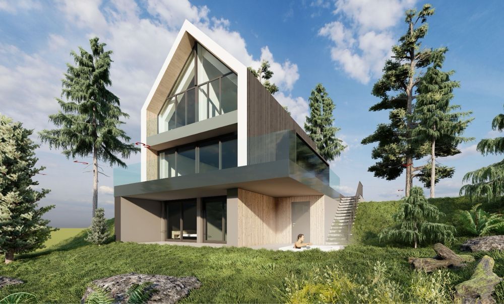 OPORTUNITATE!!! Casă cu teren 1200 mp Grigorescu, Cluj-Napoca, view panoramic – fotografia 1 din 5
