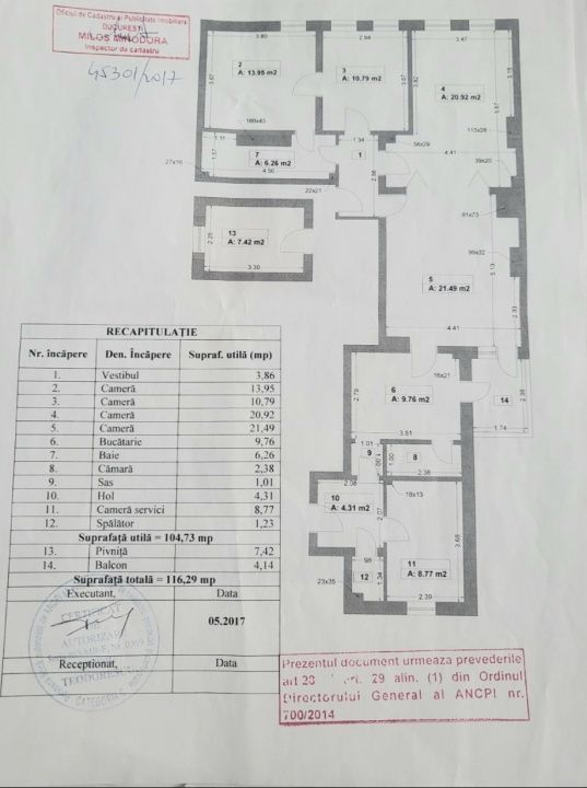 4 Camere Luxury Living | 117mp | Dorobanți Capitale | Londra | Centrală – fotografia 19 din 19