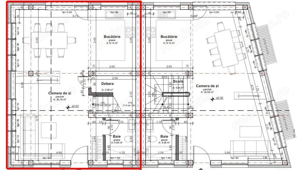 Duplex, 156 mp utili, zona rezidentiala linistita, Dambul Rotund – fotografia 6 din 7