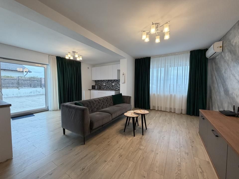 Penthouse de vânzare Sibiu – Cartierul Arhitecților | Terasă 81 mp + Pod 76 mp – fotografia 1 din 12