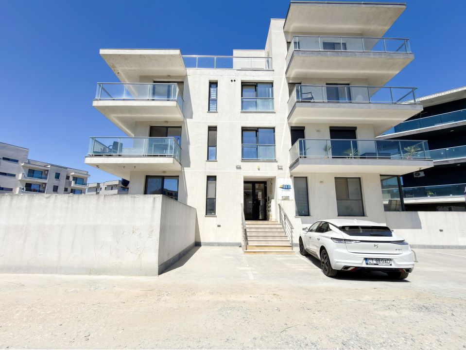 Apartament 2 camere in Mamaia Nord - 200 m de plaja Terasa si parcare – fotografia 14 din 15