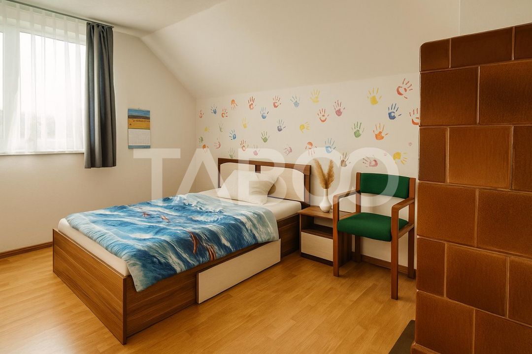 Casa individuala 4 camere cu curte de 550 mp 2 bai Cristian Sibiu – fotografia 8 din 11
