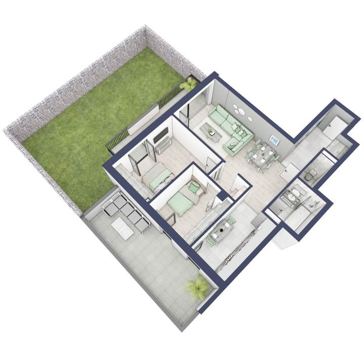 Apartament 3 camere, Parter, intabulare vara 2026 – fotografia 3 din 7