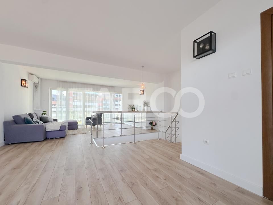 Penthouse de vanzare 2 nivele 160 mp utili 75 mp terasa cu garaj – fotografia 19 din 20