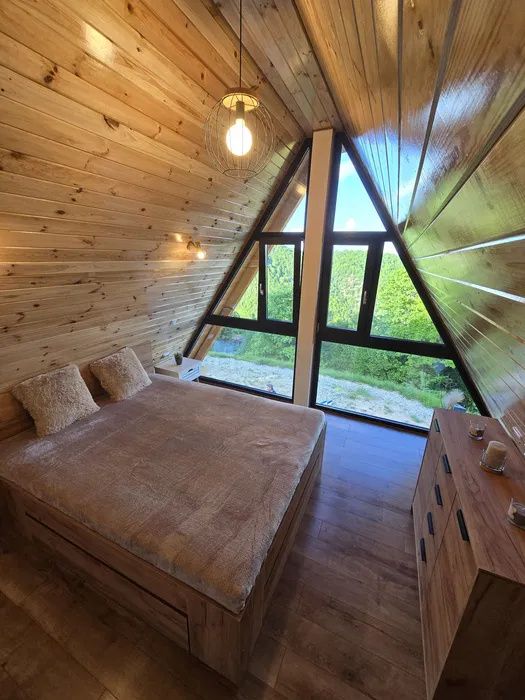 Cabană A-Frame – Plopi, jud. Cluj | 145 mp utili | 1000 mp teren – fotografia 3 din 8