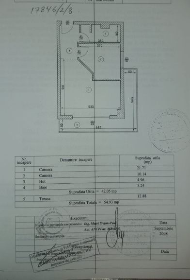 Apartament 2 camere | Baneasa | Terasa 13MP | Mobilat si utilat | – fotografia 11 din 11