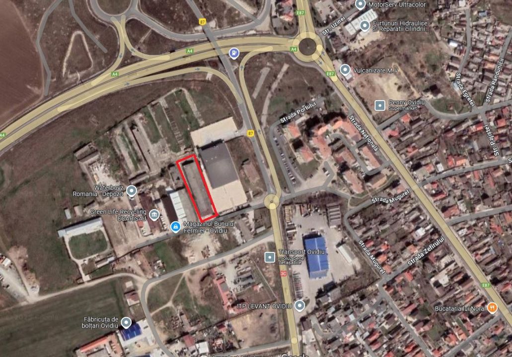 Hală industrială de vânzare în Ovidiu – 1.875 mp hală, teren 3.000 mp – fotografia 1 din 31