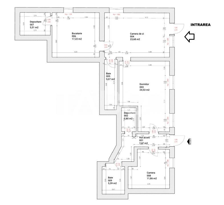 Constantin Noica - Apartament de vanzare 3 camere 2 bai gradina – fotografia 4 din 18